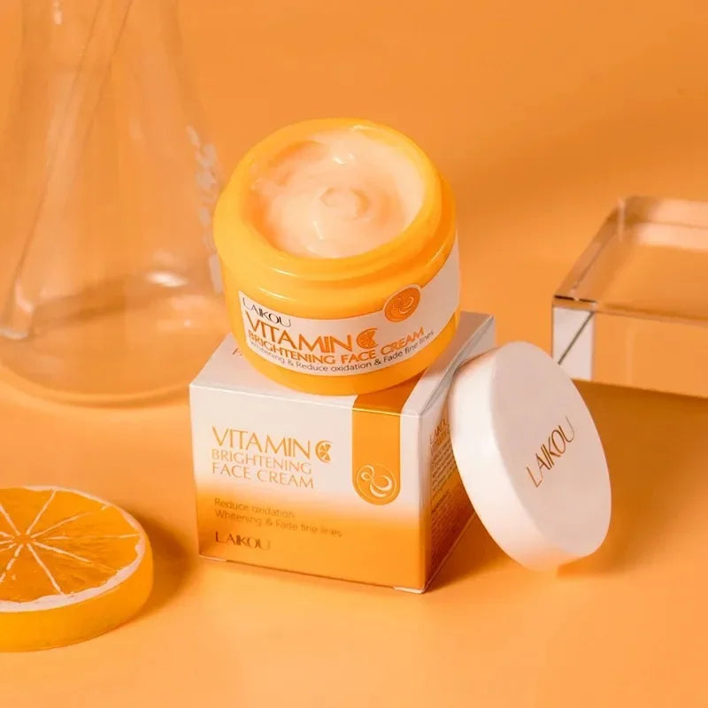 Vitamin C for Face Cream Reduces Dullness Pigments Dark Spots Firming Facial Cream  Lightening Skin Rejuvenation Beauty Health